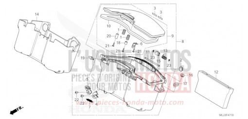 CENTER POCKET GL1800BDP de 2023